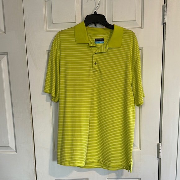 PGA Tour Men’s Neon Green golf polo size XL - Picture 1 of 3